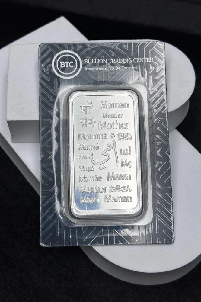 BTC 50 Grams New Ummi Silver Bar - FKJGBRSL6919