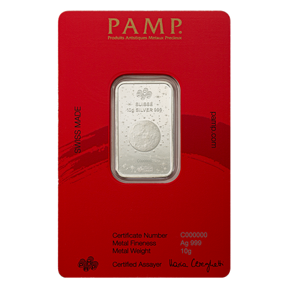 PAMP Lunar Legends 2026 Year of the Horse 10 Grams Silver Bar - FKJGBRSL7062