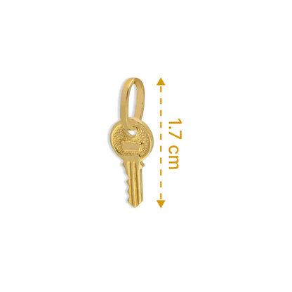 Gold Key Pendant 18KT - FKJPND18KU1116