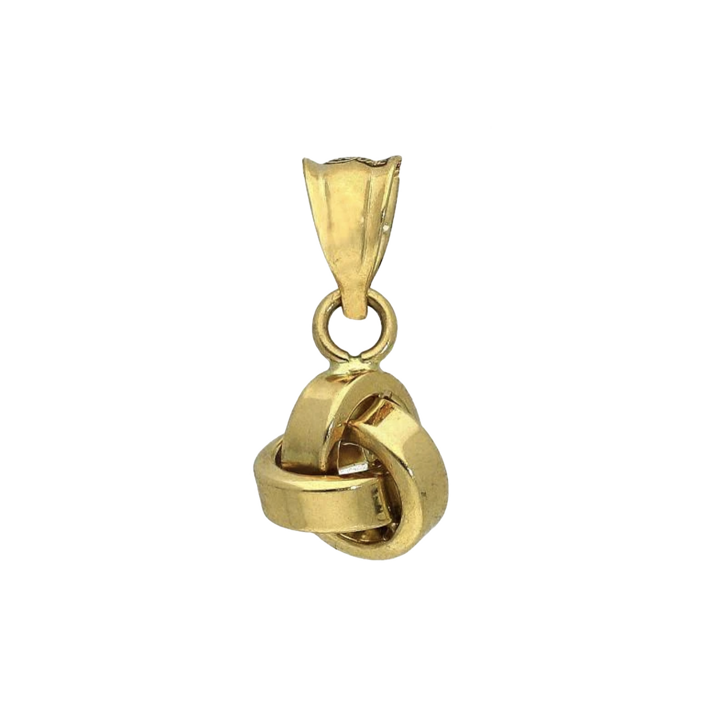 Gold Knot Pendant 18KT - FKJPND18K2835
