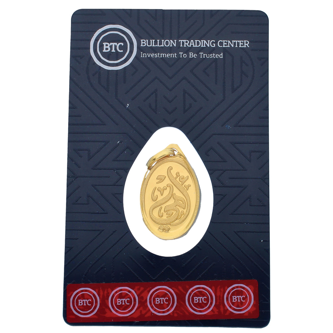 BTC Ammi 5.35 Grams Gold Pendant 24KT - FKJPND24K6606