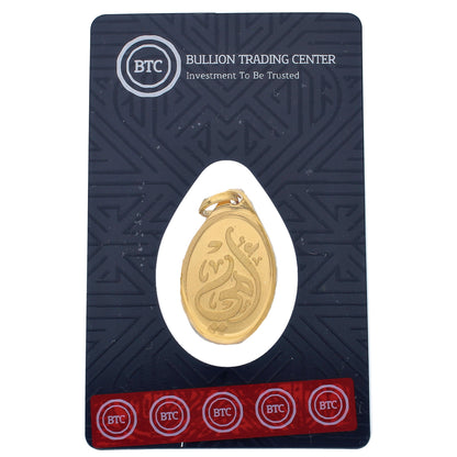 BTC Ammi 10.35 Grams Gold Pendant 24KT - FKJPND24K6658