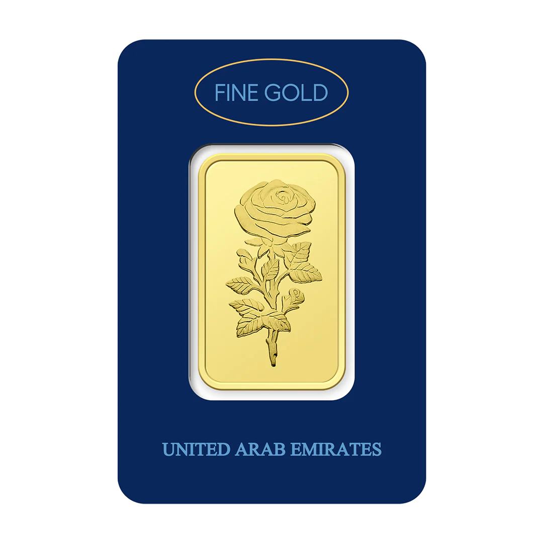 Dubai 0.5 Ounce Pure 999.9 Fine Gold Bar - FKJGBR24K2283
