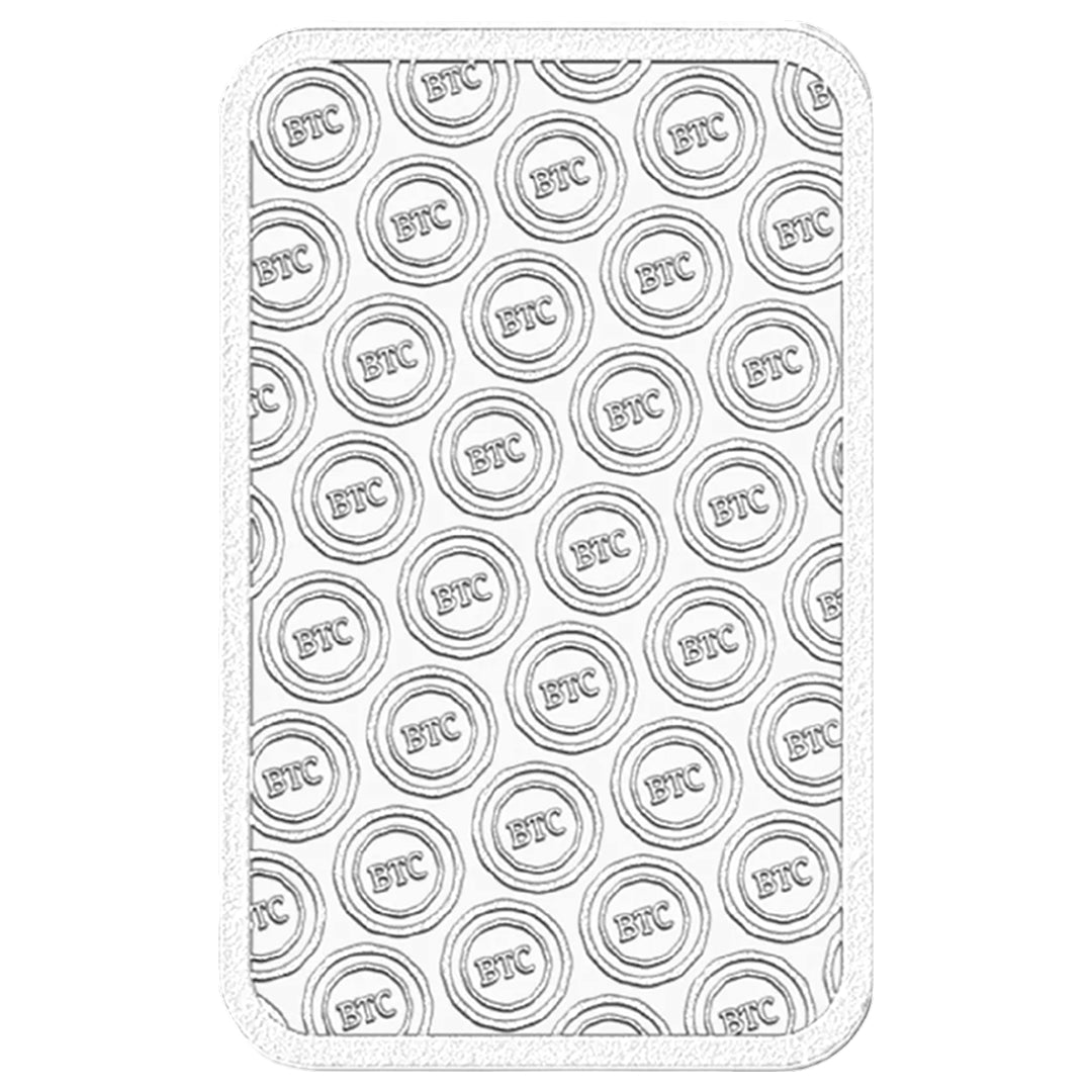 BTC Round Design 20 Grams Silver Bar - FKJGBRSL6917
