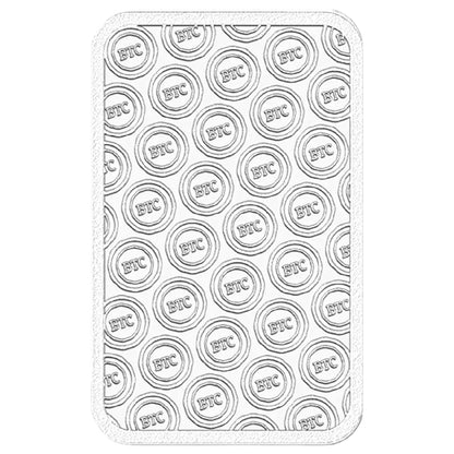 BTC Round Design 20 Grams Silver Bar - FKJGBRSL6917