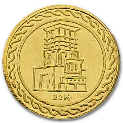 Gold Coin 1 Gram 22KT - FKJCON22K2230