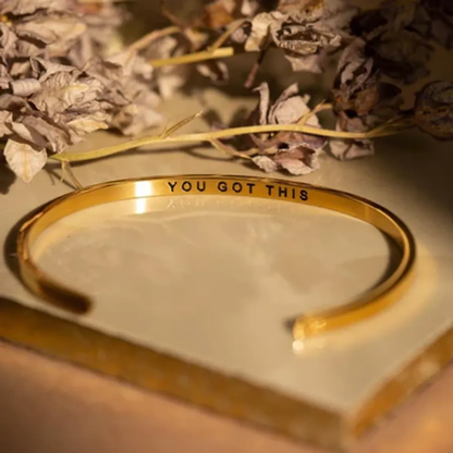 Gold & Silver Personalized Hidden Message Bracelet - FKJBRLU6259