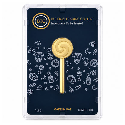 BTC Baby Lollipop 5 Grams Gold Bar 24KT – FKJGBR24K7052