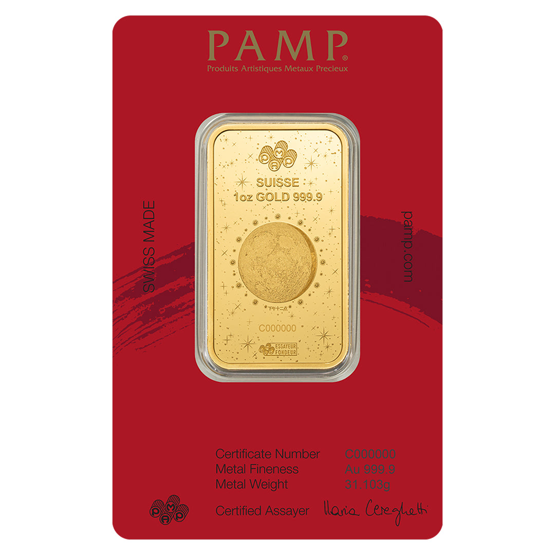 بامب سويس لونار ليجندز 2026 عام الحصان، سبيكة ذهب عيار 24 قيراطًا، وزنها أونصة واحدة - FKJGBR24K6895