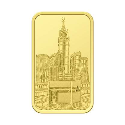 Emirates Minting 2.5 Grams Kaaba Gold Bar 999.9 Purity - FKJGBR24K2348