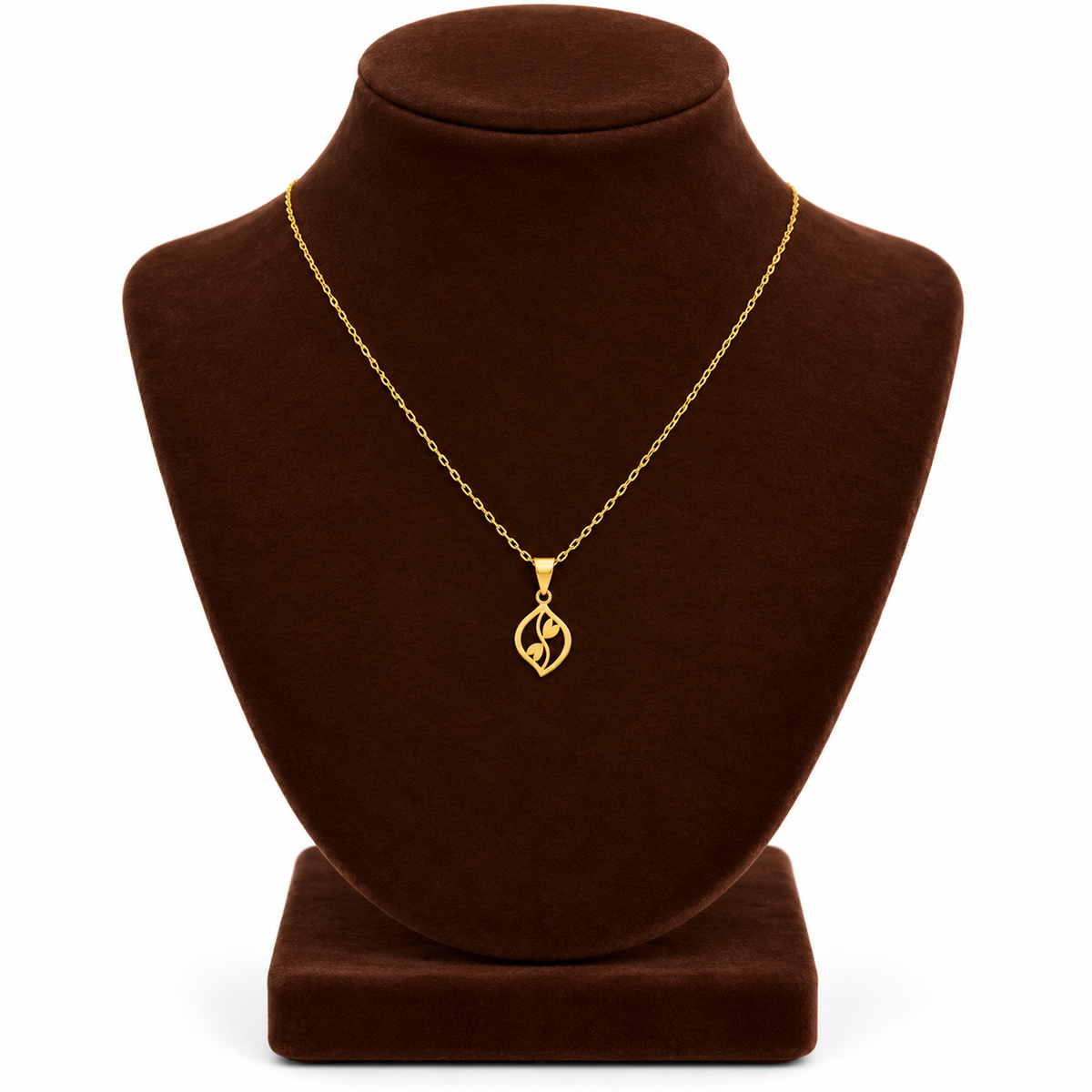 Gold Necklace (Chain with Pendant) 18KT - FKJNKL18K2083