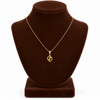 Gold Necklace (Chain with Pendant) 18KT - FKJNKL18K2083