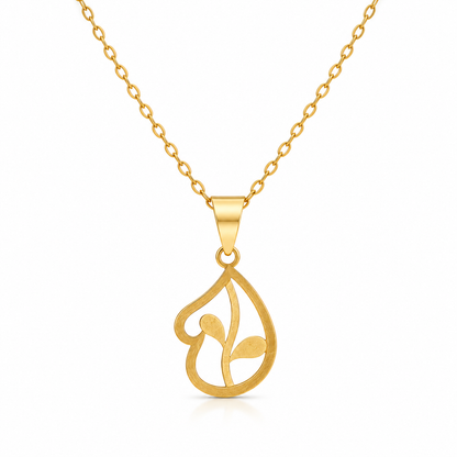 Gold Necklace (Chain with Pendant) 18KT - FKJNKL18K2334