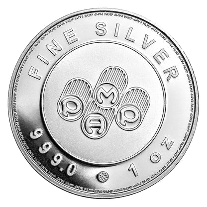 Pamp 1 Ounce 999.0 Purity Silver Coin - FKJCONSL2293