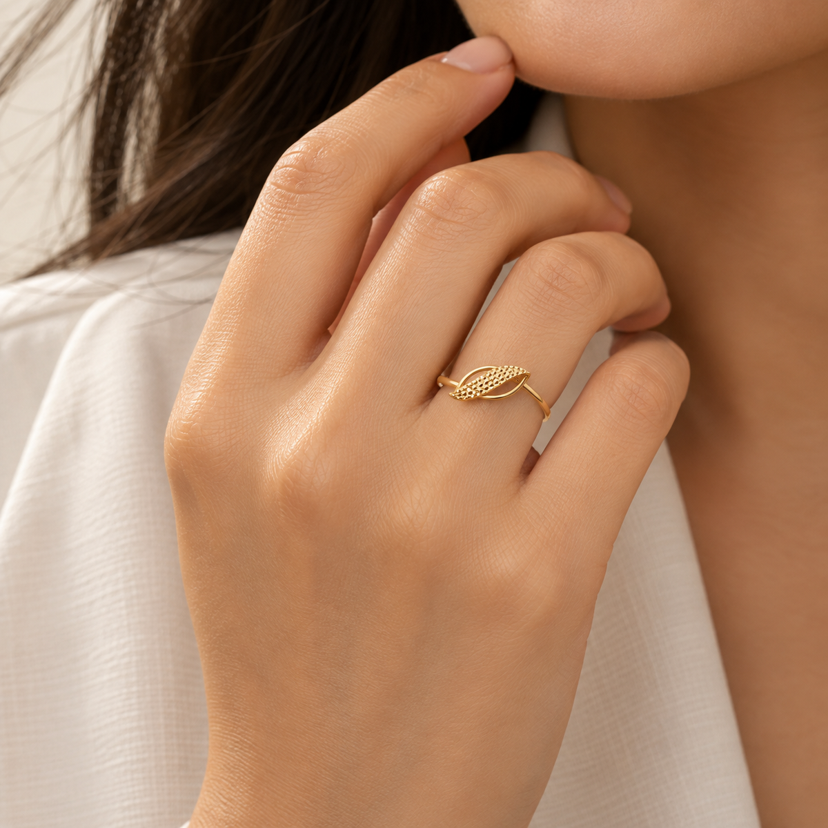 Gold Ring 18KT - FKJRN18KU2023