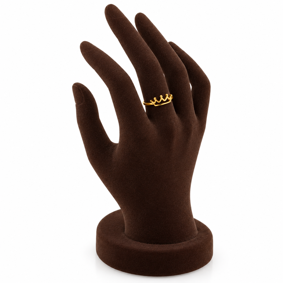 Gold Crown Ring 18KT - FKJRN18KU2099
