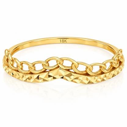 Gold Ring 18KT - FKJRN18KU6370