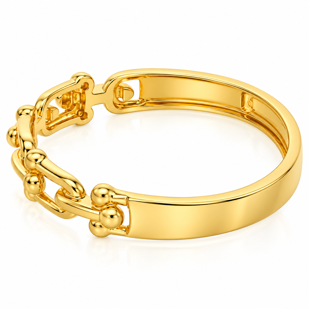 Gold Interlink Ring 18KT - FKJRN18KU6386