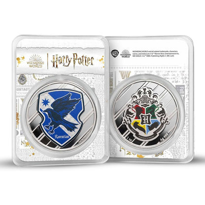 Ravenclaw Harry Potter House 1 Ounce Colorized Silver Coin - FKJCONSL6881