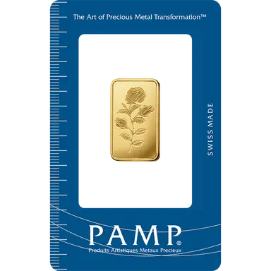 Pamp Suisse Rosa 10 Grams Gold Bar 24KT - FKJGBR24K2722