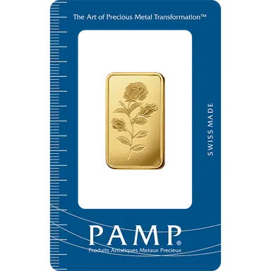 Pamp Suisse Rosa 20 Grams Gold Bar 24KT - FKJGBR24K2720