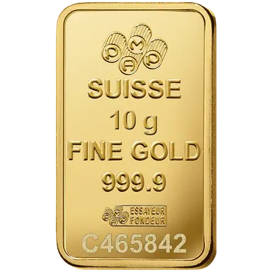 Pamp Suisse Rosa 10 Grams Gold Bar 24KT - FKJGBR24K2722