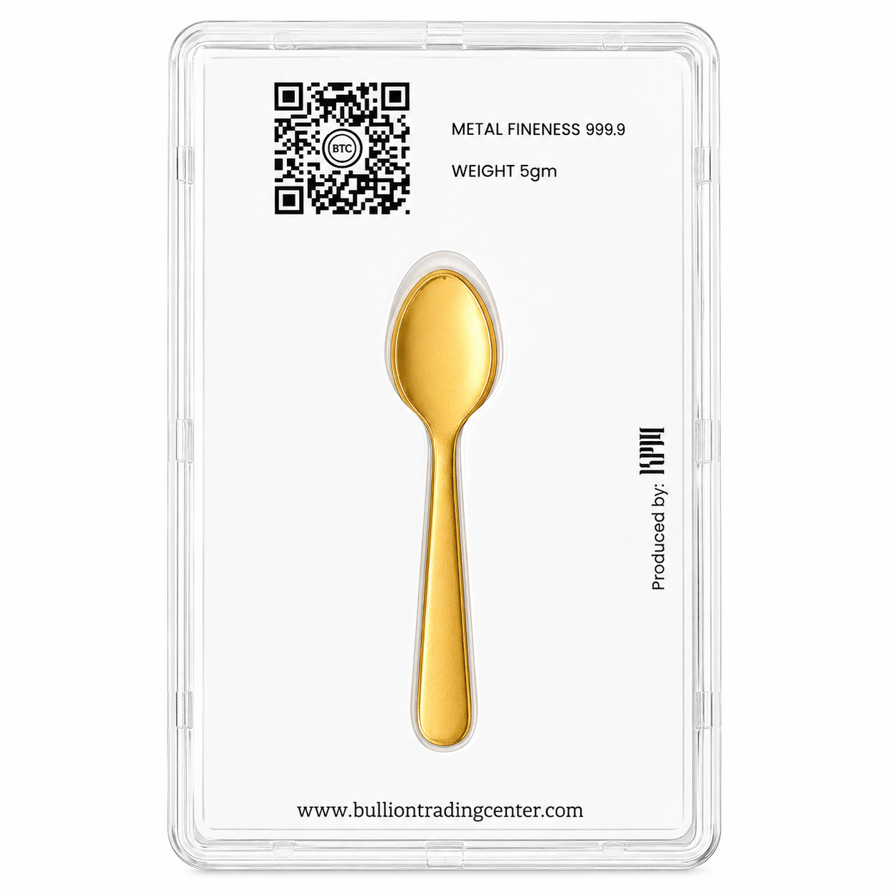 5 Grams Gold Spoon 24KT - FKJSP24KU6600