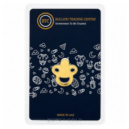 BTC Baby Teether 5 Grams Gold Bar 24KT – FKJGBR24K7051