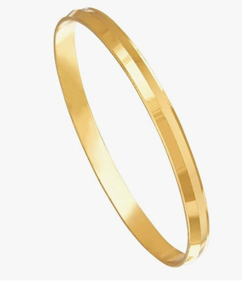 Gold 25 Grams Bangle 24KT - FKJBNG24K6625