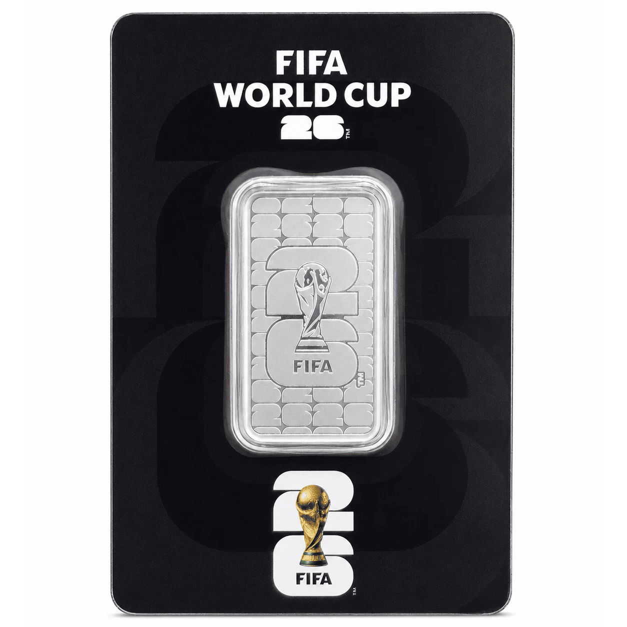 FIFA World Cup 26 100 Grams Silver Bar - FKJGBRSL6967