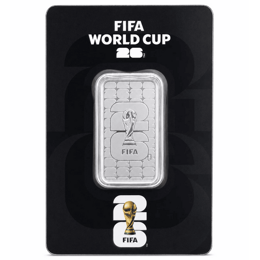 FIFA World Cup 26 100 Grams Silver Bar - FKJGBRSL6967