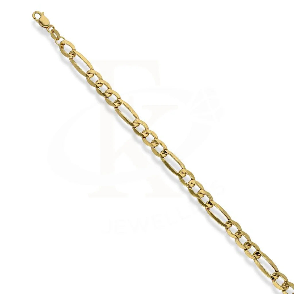 Gold Figaro Bracelet 18KT - FKJBRL18KU6566