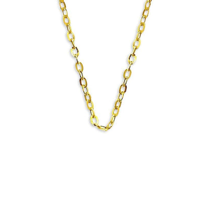 Gold 18 Inches Link Chain in 18KT - FKJCN18KU6321