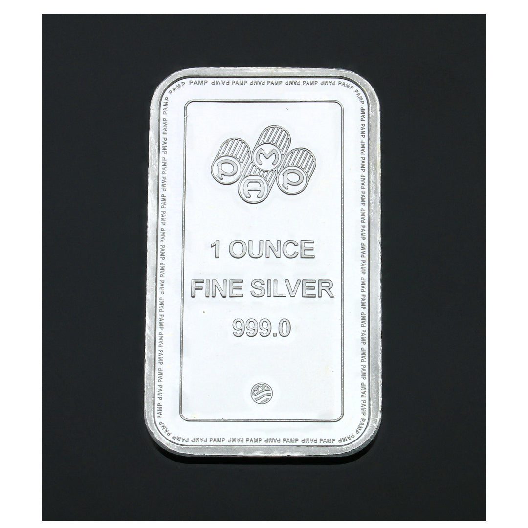 Pamp 1 Ounce Silver Bar 999.0 Silver - FKJGBRSL2317