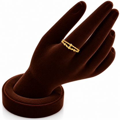 Gold Ring 18KT - FKJRN18KU6385