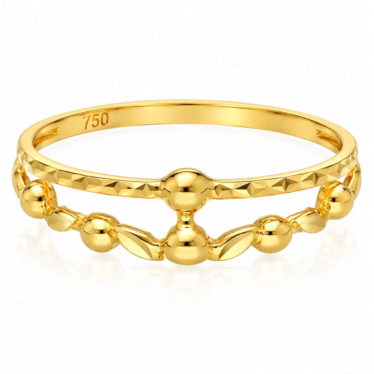 Gold Ring 18KT - FKJRN18KU6385