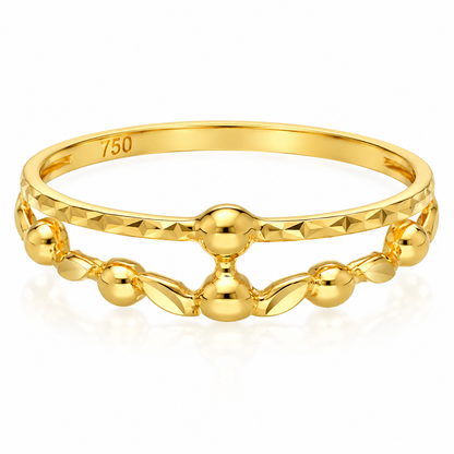 Gold Ring 18KT - FKJRN18KU6385
