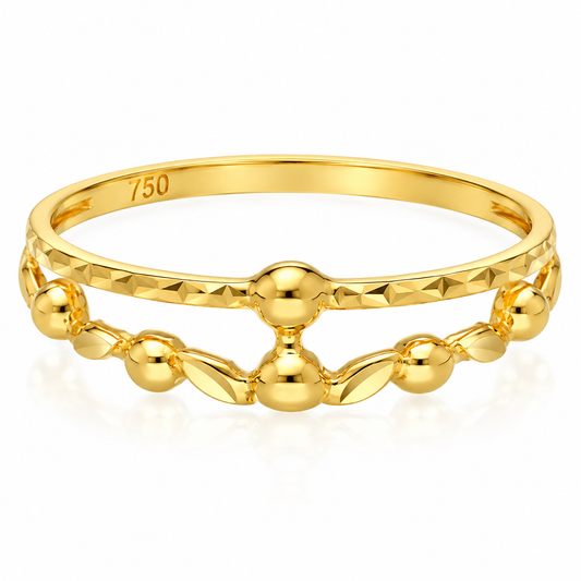 Gold Ring 18KT - FKJRN18KU6385