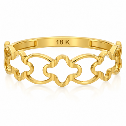 Gold Ring 18KT - FKJRN18KU6394