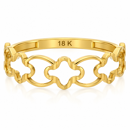 Gold Ring 18KT - FKJRN18KU6394