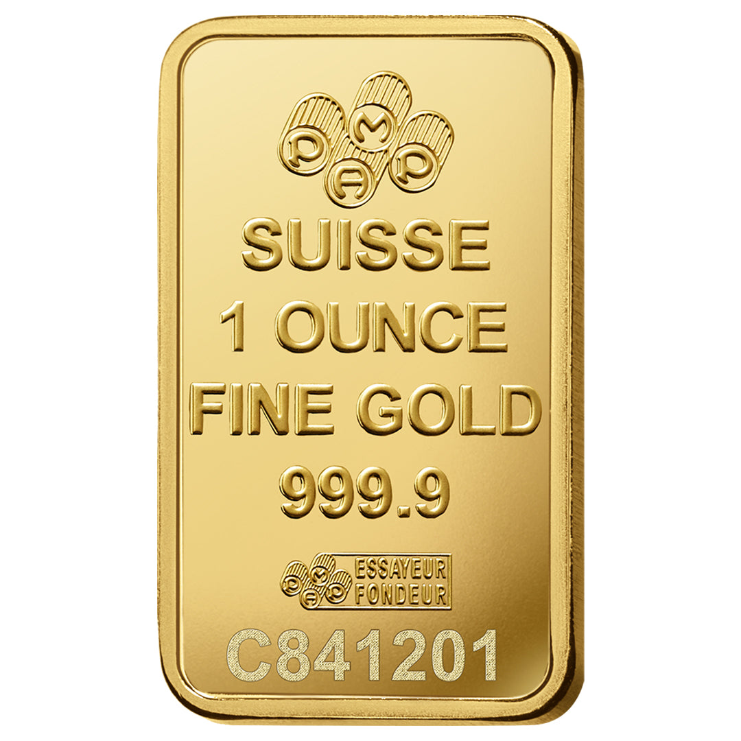 Pamp Suisse Rosa 1 Ounce Gold Bar 24KT - FKJGBR24K2211