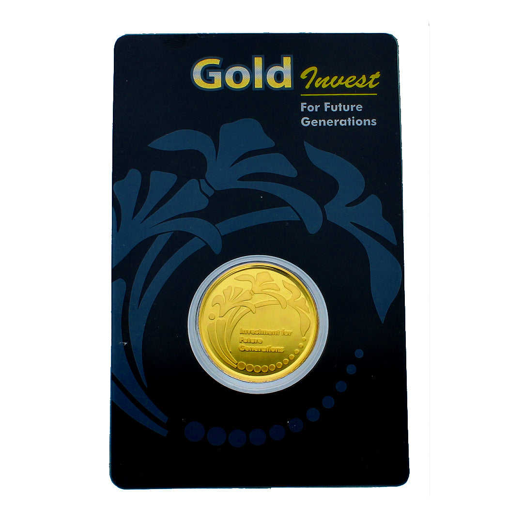 Emirates 4 Grams 22KT Gold Coin - FKJCON22K2218