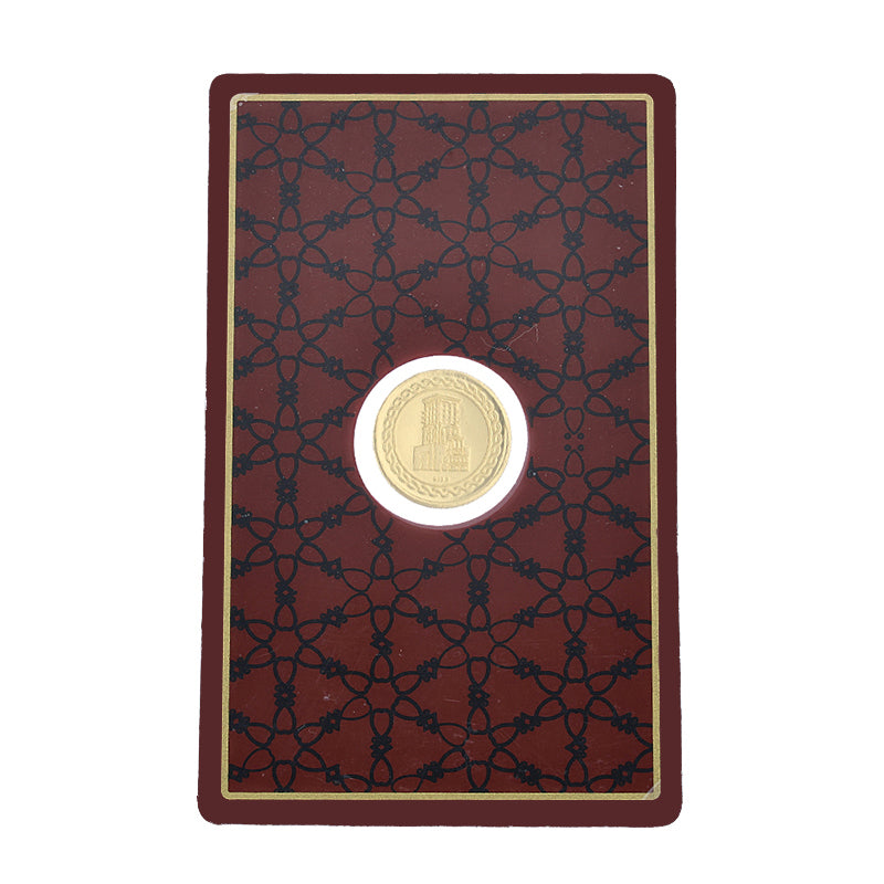 Gold 1 Gram Coin 24KT 999.9 Purity - FKJCON24KU4006