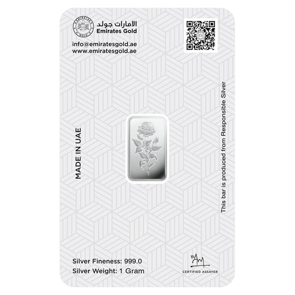 الإمارات 1 غرام فضة بار في 999 الفضة - FKJGBRSL2179
