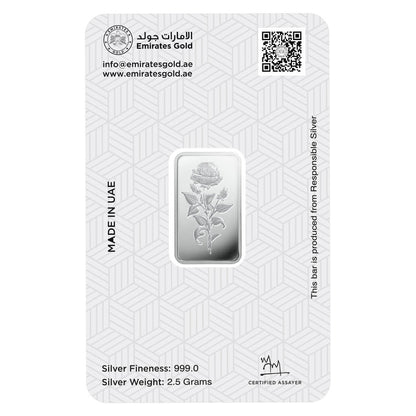 الإمارات 2.5 غرام فضة بار في 999 الفضة - FKJGBRSL2180
