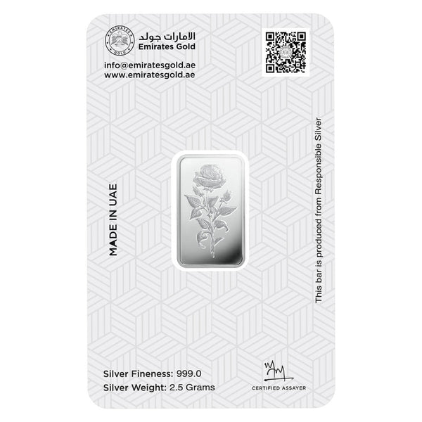 Emirates 2.5 Grams Silver Bar in 999 Silver - FKJGBRSL2180