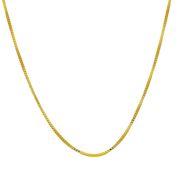 Gold Box Chain 18KT - FKJCN18K2095