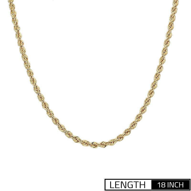 18 inch outlet gold chain