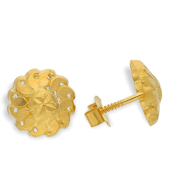 Gold Pendant Set (Necklace, Earrings and Ring) 18KT - FKJNKLST18K2128
