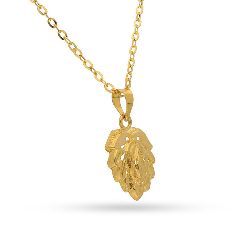 Gold Necklace (Chain with Pendant) 18KT - FKJNKL1214